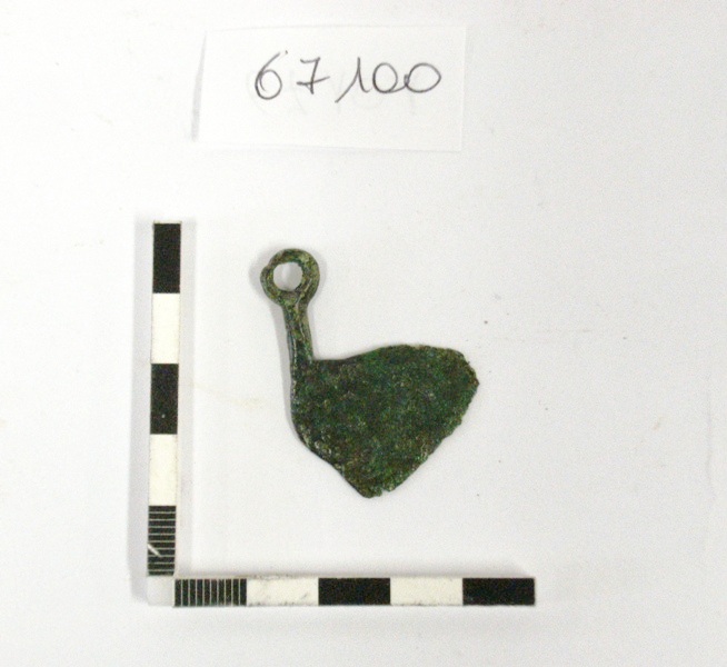 rasoio, rasoio lunato - fase orientalizzante (meta'/ fine sec. VII a.C)