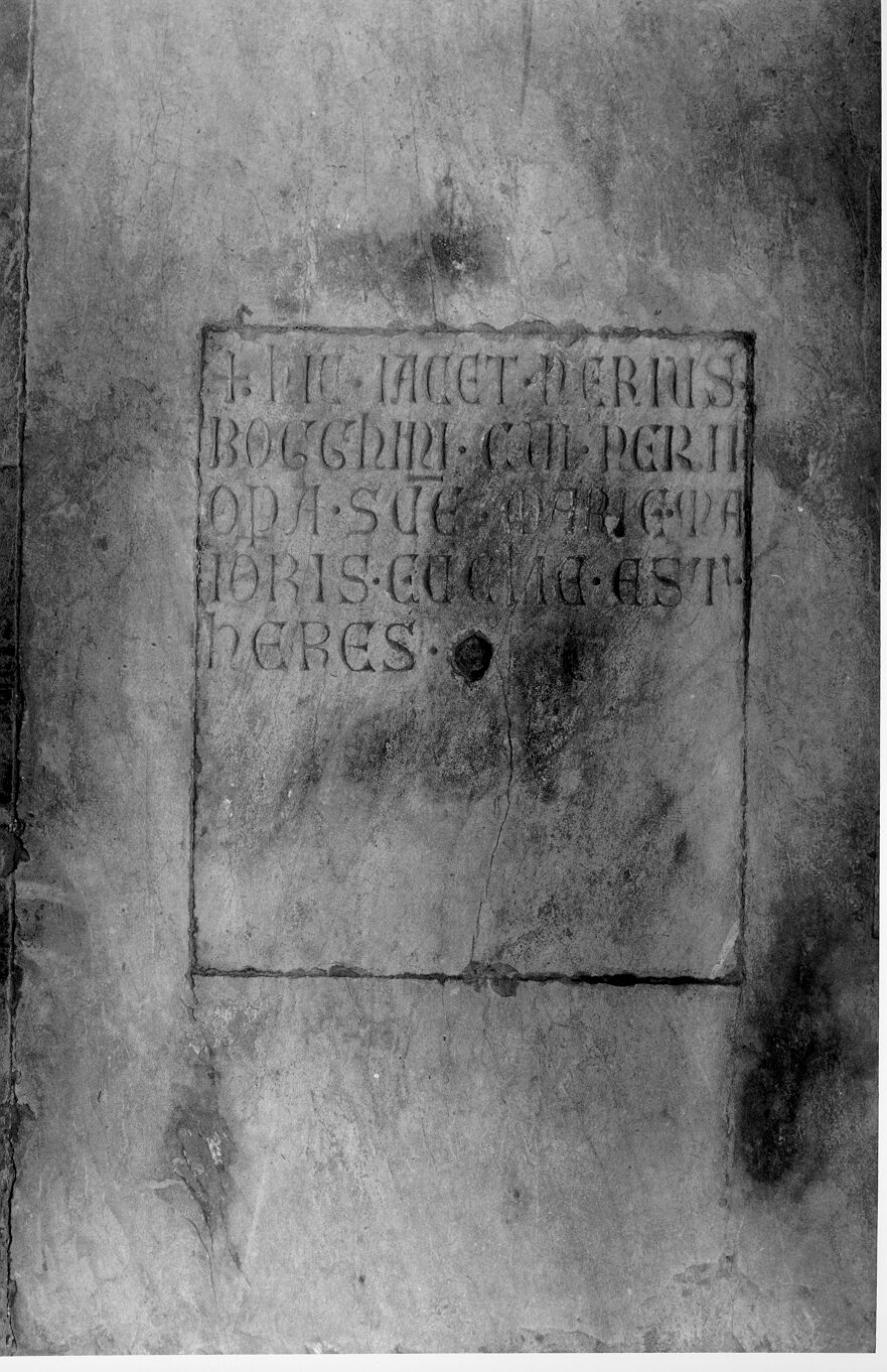 Nero Rogghini (lastra tombale) - bottega pisana (sec. XIV)