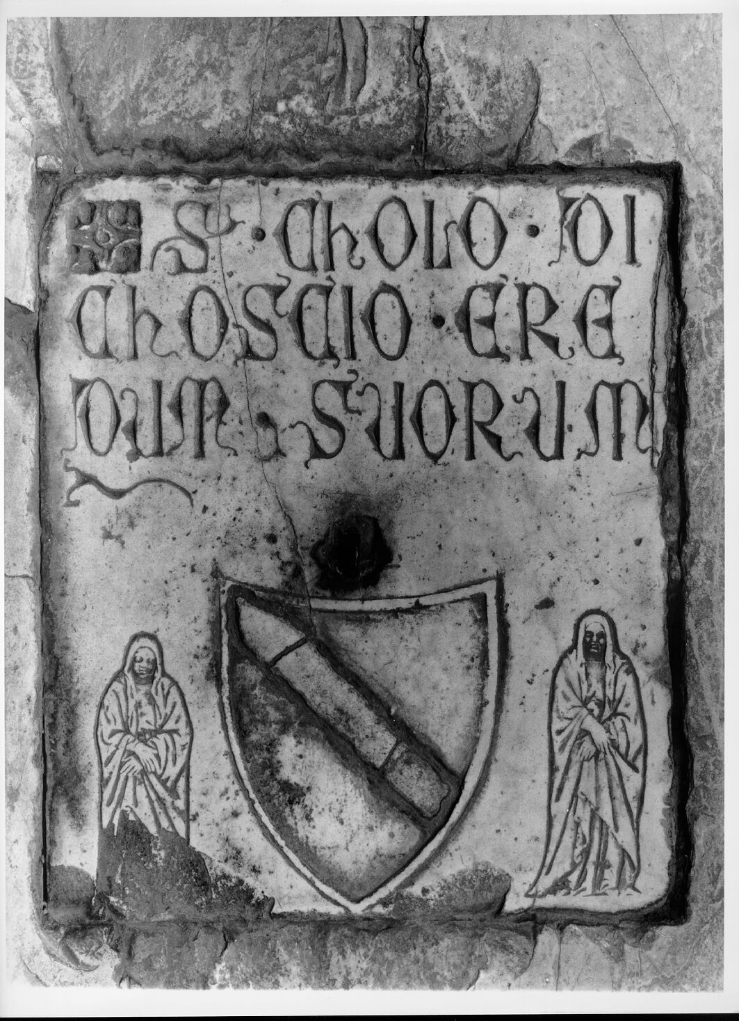 Colo di Coscio (lastra tombale) - bottega pisana (sec. XV)