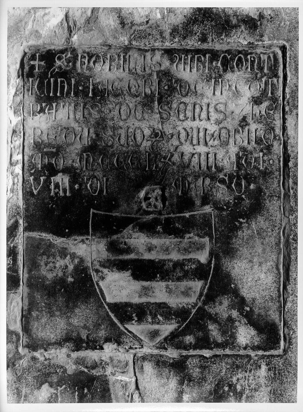 Giacomo degli Incontrati da Siena (lastra tombale) - bottega pisana (sec. XIV)