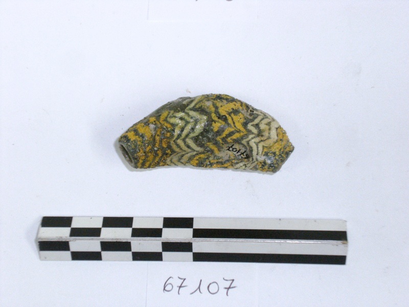 fibula/fibula ad arco rivestito, ampia staffa simmetrica, var. B, PBF XIV,5 - fase orientalizzante (secondo quarto sec. VII a.C)