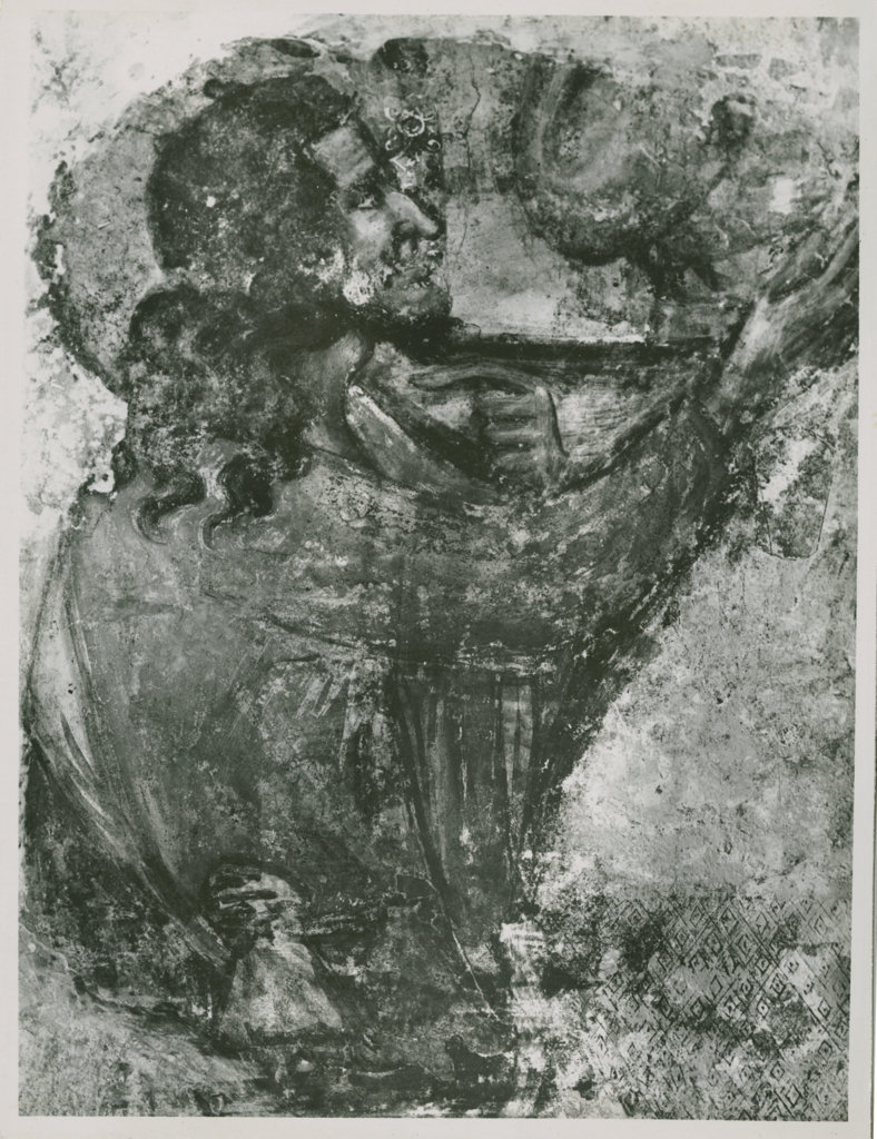 Ultima Cena - Pitture murali (positivo) di Vitale da Bologna, anonimo (XX)