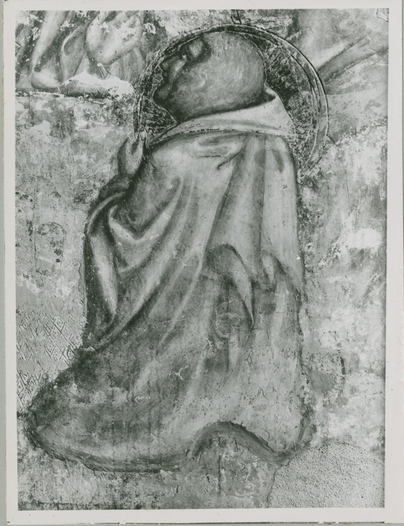 Ultima Cena - Pitture murali (positivo) di Vitale da Bologna, anonimo (XX)