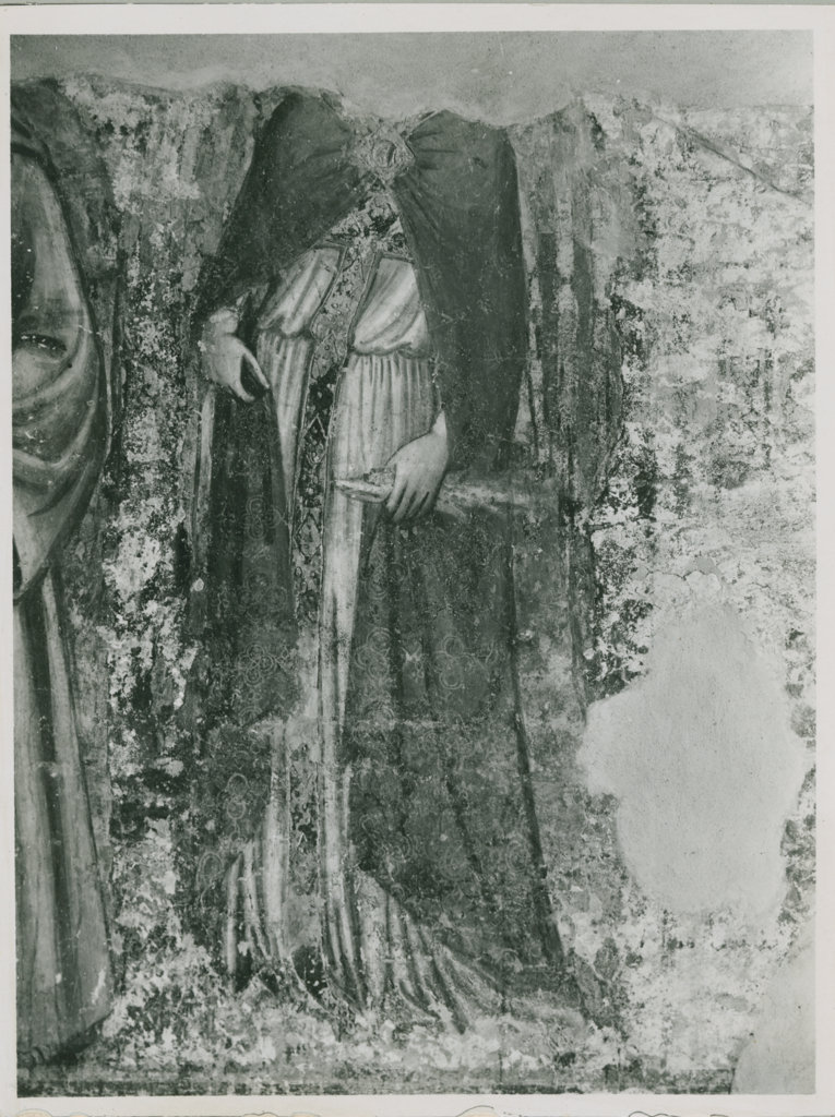 Raffaele Arcangelo - Pitture murali (positivo) di Vitale da Bologna, anonimo (XX)