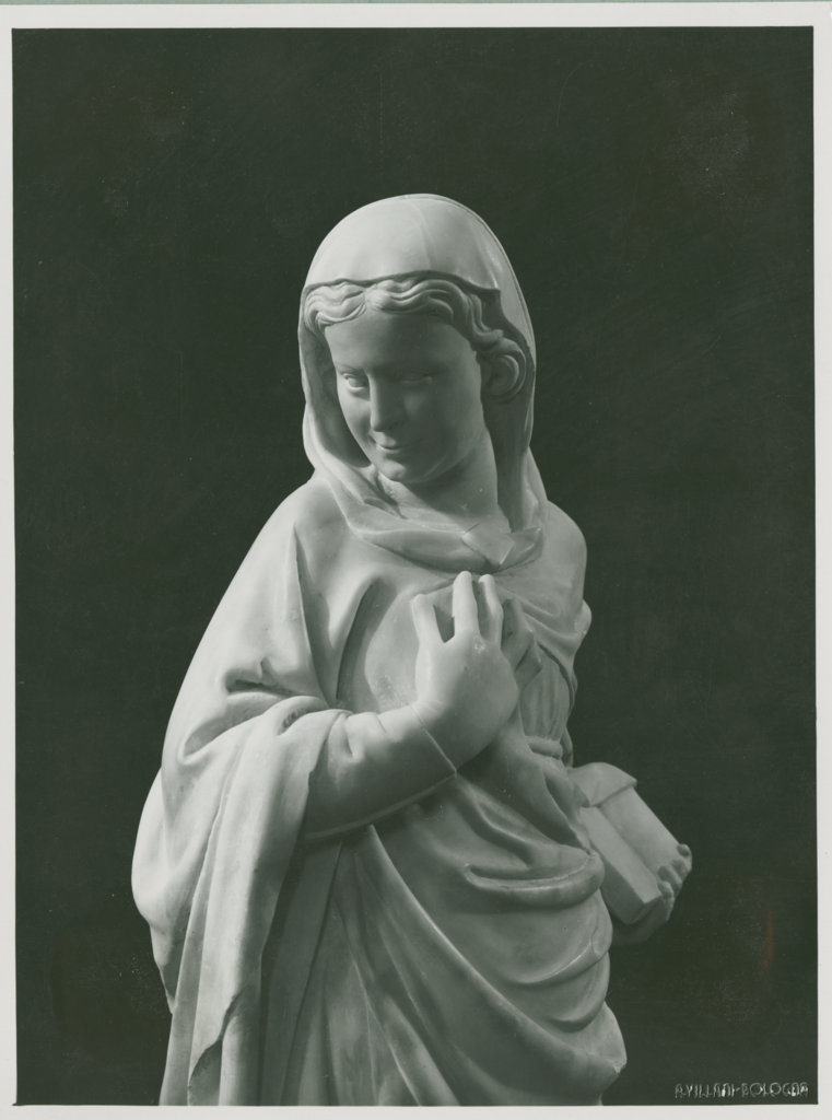 Vergine Annunziata - Pale d'altare - Sculture (positivo) di Dalle Masegne, Pierpaolo (e aiuti), Ditta A. Villani (ditta) (XX)