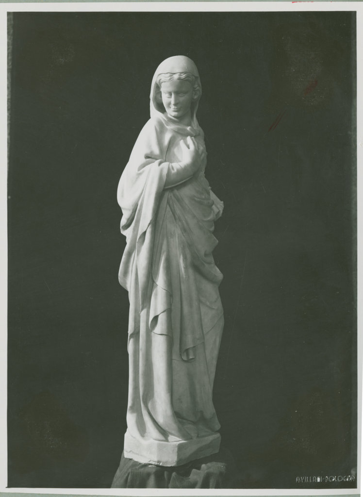 Vergine Annunziata - Pale d'altare - Sculture (positivo) di Dalle Masegne, Pierpaolo (e aiuti), Ditta A. Villani (ditta) (XX)