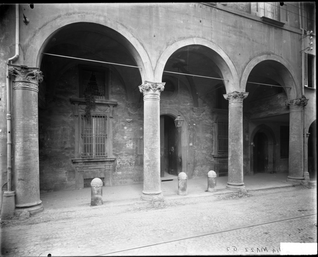 Bologna - Palazzi - Architetture (negativo) di Castelli Giovanni (XIX/ XX)
