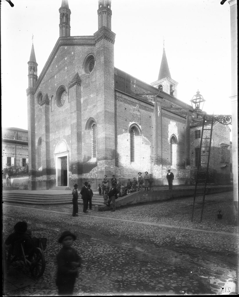 Borgonovo Val Tidone - Chiese - Architetture (negativo) di Germano Ottavio (XX)