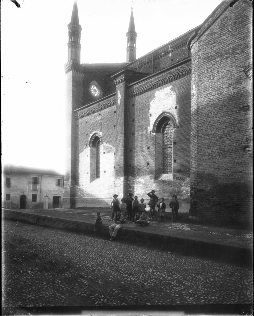 Borgonovo Val Tidone - Chiese - Architetture (negativo) di Germano Ottavio (XX)