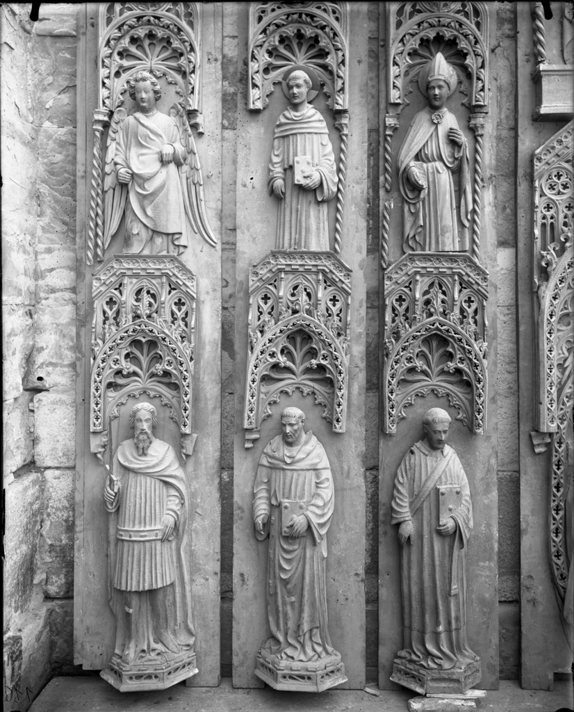 Piacenza - Pale d'altare - Ancone - Sculture (negativo) di Burlengo, Antonio, Bartolomeo da Groppallo, anonimo (XIX/ XX)