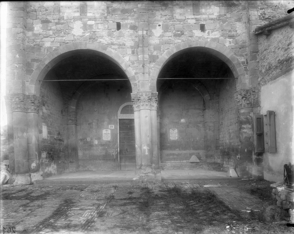 Lesignano de' Bagni - Chiese - Esterni (negativo) di anonimo (primo quarto XX)