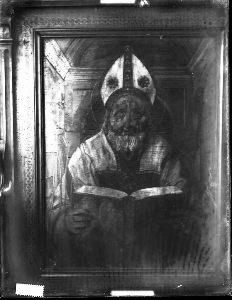 Bologna - Chiese - Arti decorative - Tarsie (negativo) di anonimo (prima metà XX)