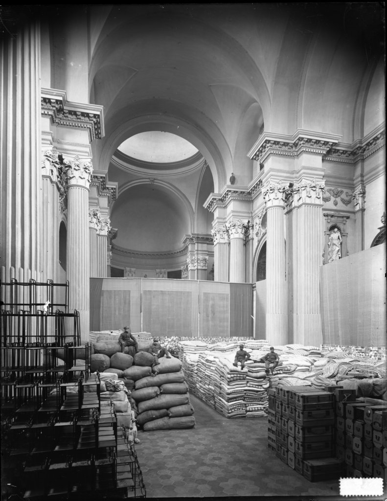 Bologna - Chiese - Confisca bellica - Assicurazioni contro i danni di guerra (negativo) di Castelli Giovanni (XX)