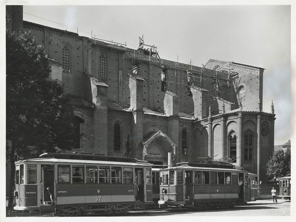Bologna - Architetture - Chiese - Restauri (positivo) di anonimo (XX)