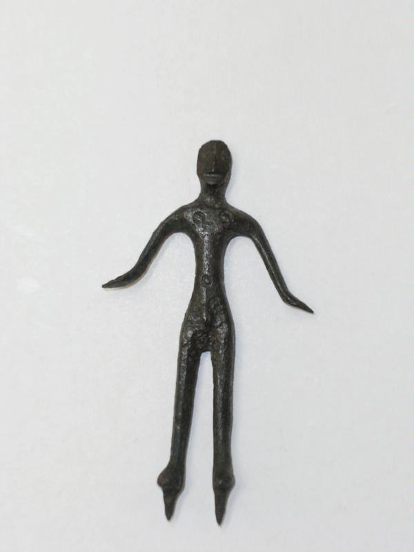 devoto (bronzetto) - etrusco padano (sec. V - III a.C)