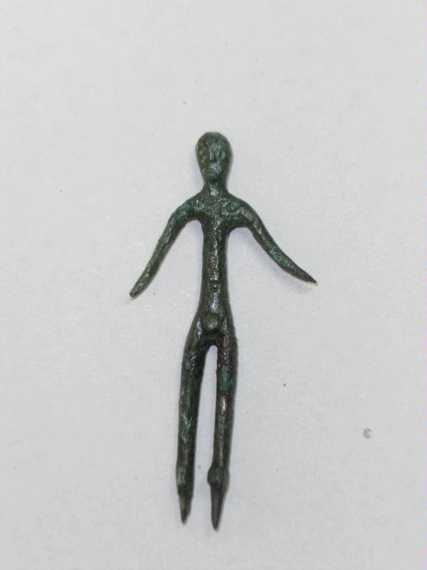 devoto (bronzetto) - etrusco padano (sec. V - III a.C)