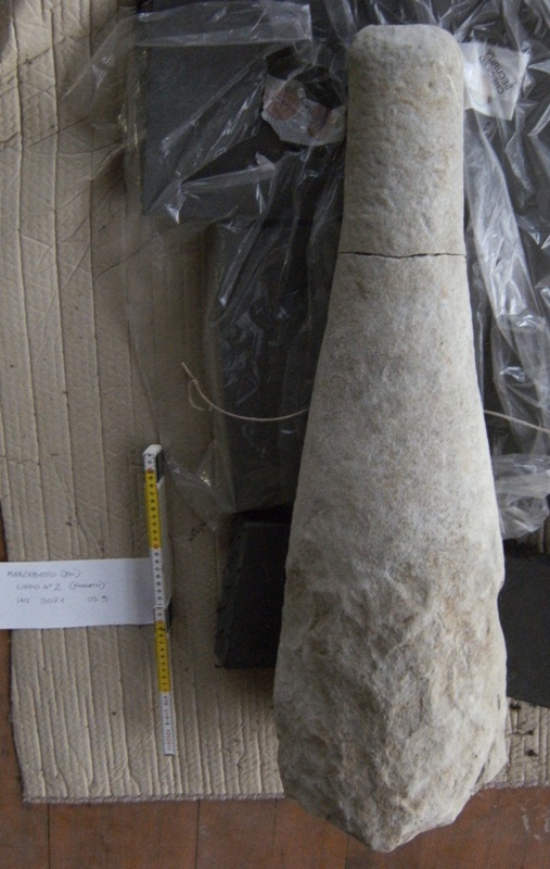 cippo/ cippo votivo, tipo 5 Steingräber - etrusco padano (sec. V - IV a.C)