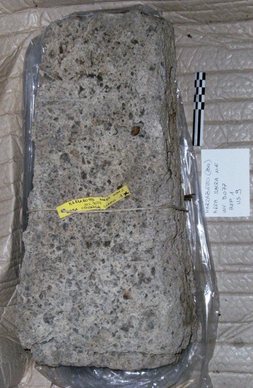 cippo/ cippo votivo - etrusco padano (sec. V - IV a.C)