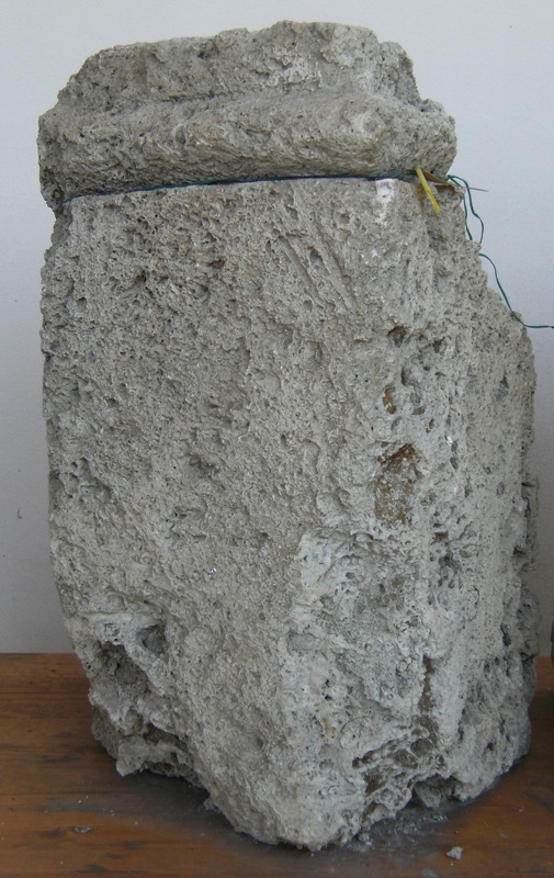 cippo/ cippo votivo - etrusco padano (sec. V - IV a.C)