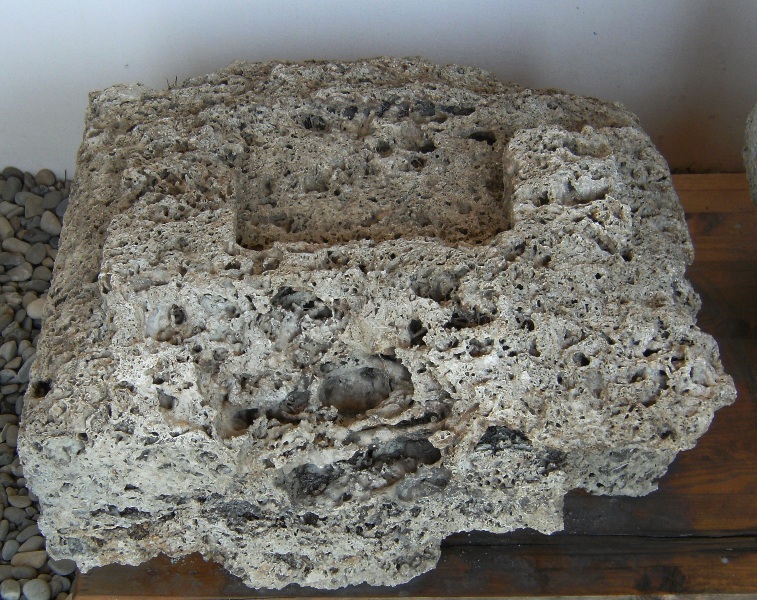 cippo/ cippo votivo - etrusco padano (sec. V - IV a.C)