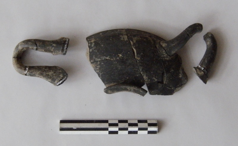 kylix - etrusco padano (sec. V - IV a.C)