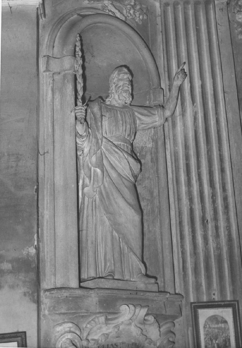 profeta Eliseo (statua) di Righi Luigi (attribuito) (prima metà sec. XIX)