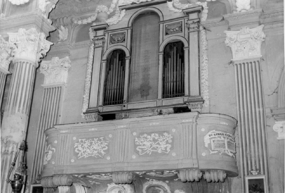 cassa d'organo di Colonna Vincenzo (attribuito) - manifattura emiliana (primo quarto sec. XVII, sec. XVIII)