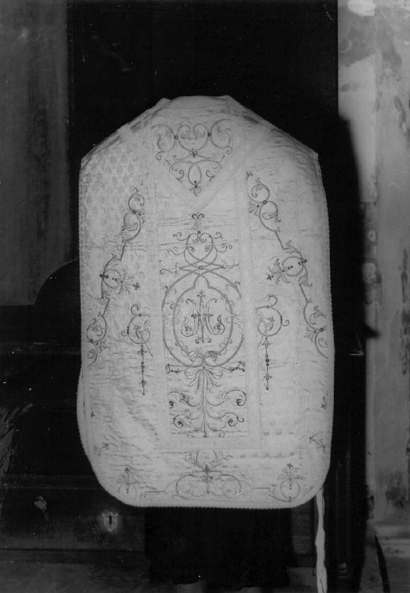 paramento liturgico, insieme - manifattura italiana (prima metà sec. XIX)