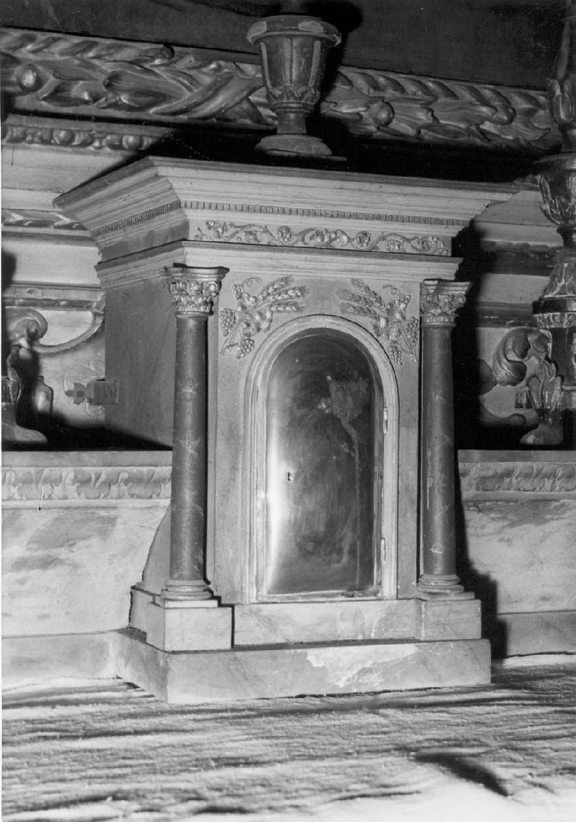 tabernacolo - manifattura modenese (prima metà sec. XIX)