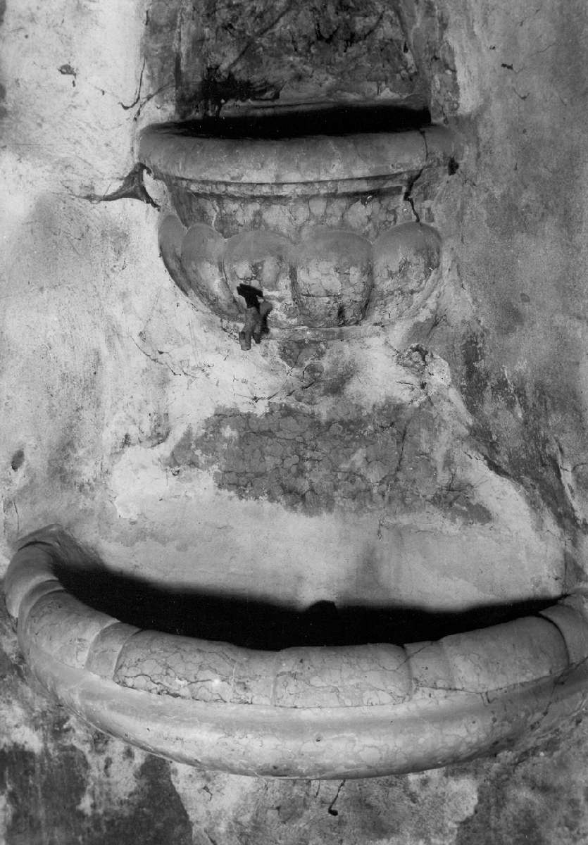 lavabo da sacrestia - manifattura modenese (fine sec. XVII)