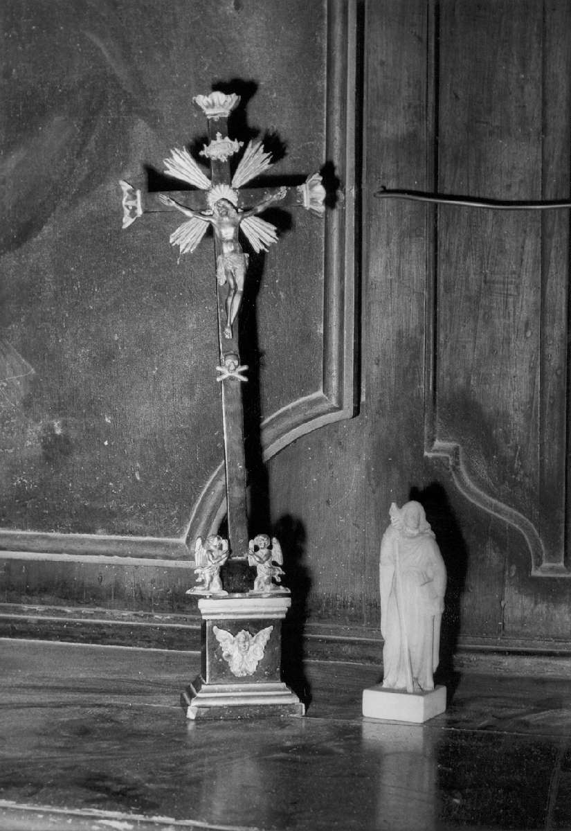 croce da tavolo - manifattura emiliana (sec. XVIII)