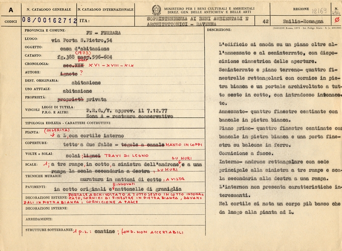 casa d'abitazione - Ferrara (FE) 