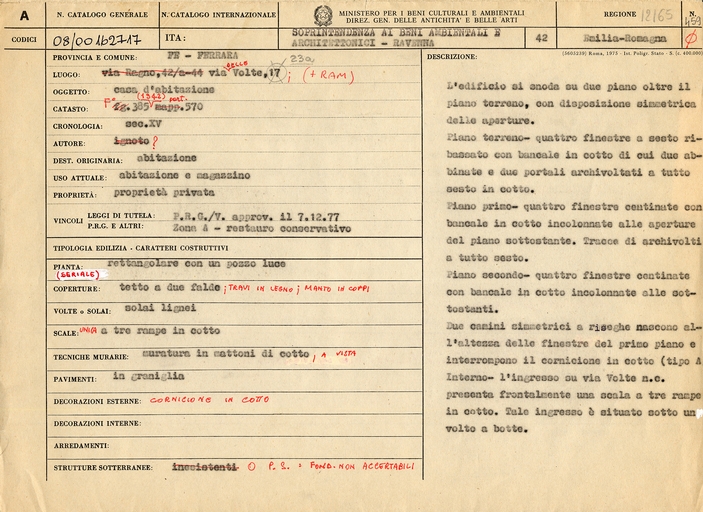 casa d'abitazione - Ferrara (FE) 