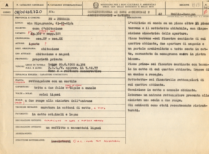 casa d'abitazione - Ferrara (FE) 