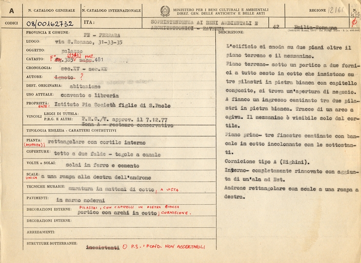 palazzo - Ferrara (FE) 