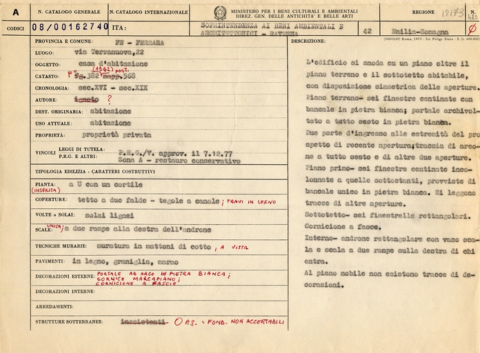 casa d'abitazione - Ferrara (FE) 