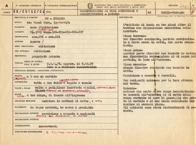 casa d'abitazione - Ferrara (FE) 