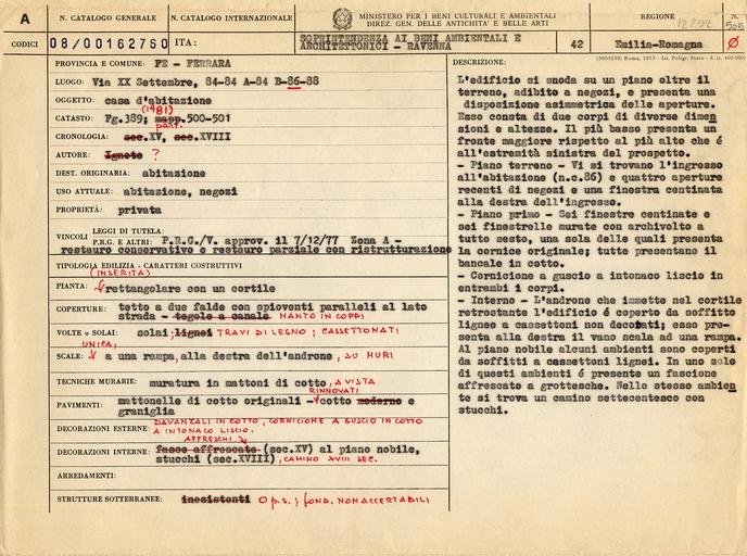 casa d'abitazione - Ferrara (FE) 