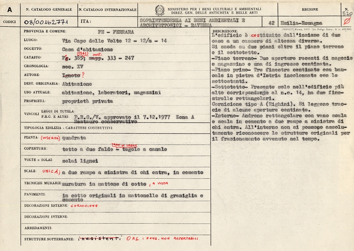 casa d'abitazione - Ferrara (FE) 