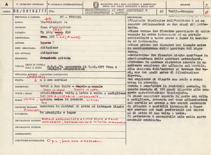 casa d'abitazione - Ferrara (FE) 