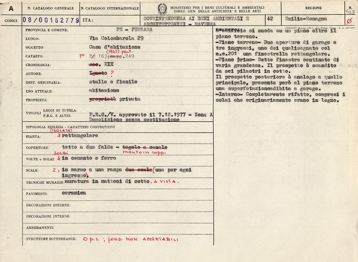 casa d'abitazione - Ferrara (FE) 