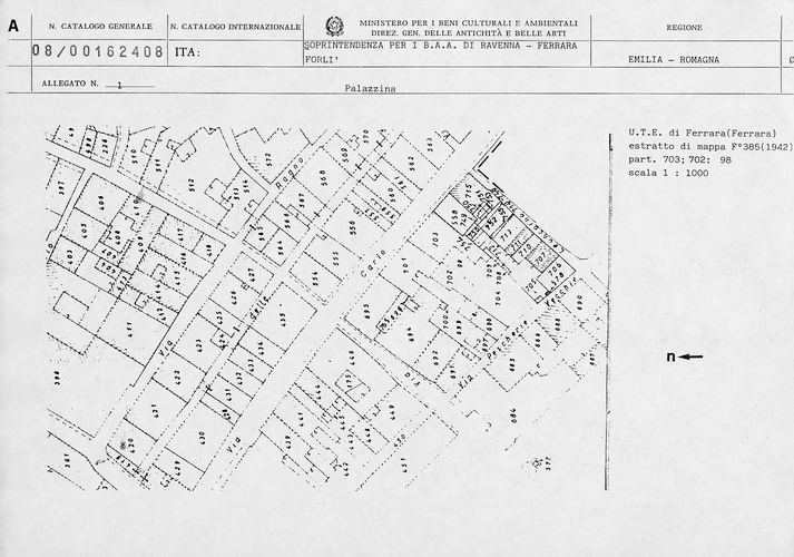 Palazzina (palazzina) - Ferrara (FE)  (XIX, seconda metà)