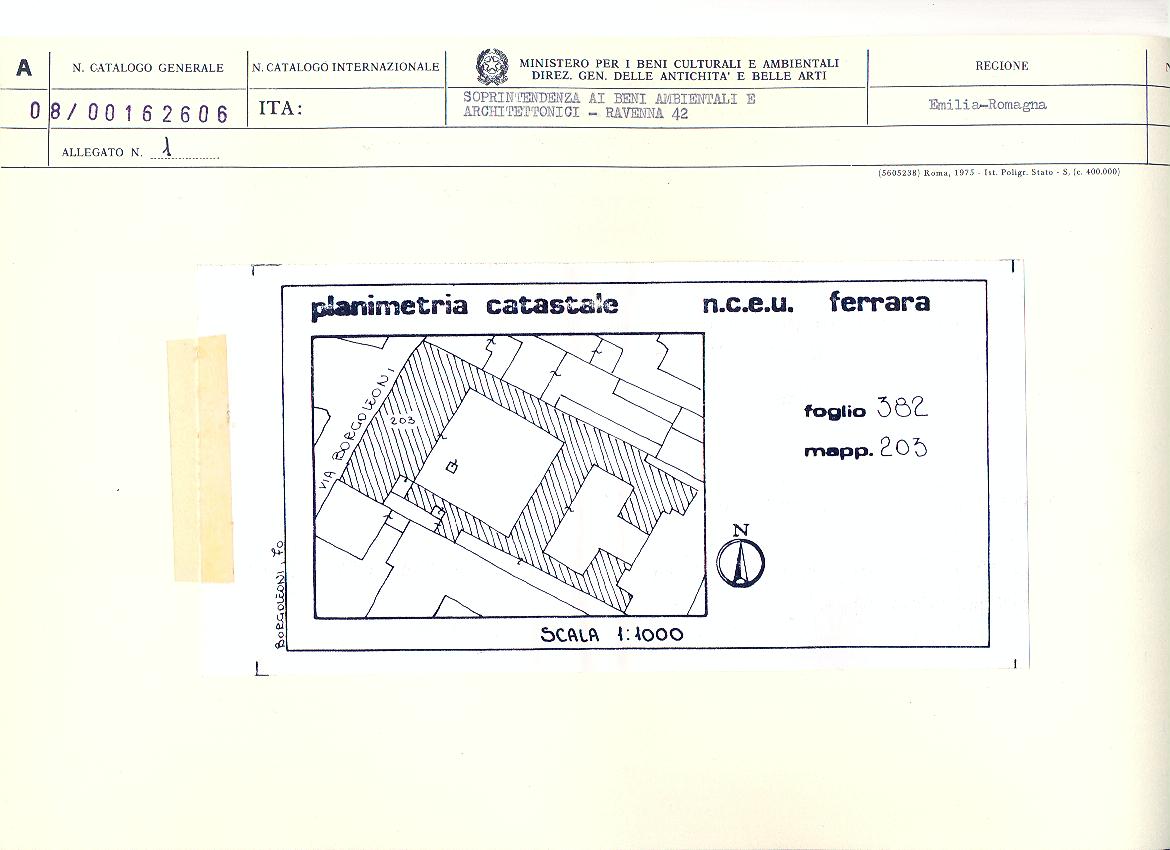 Palazzo Balbo (palazzo, privato) - Ferrara (FE)  (XV, fine) <br>Condizioni d'uso: <a class='link-esterno' href='https://docs.italia.it/italia/icdp/icdp-pnd-circolazione-riuso-docs/it/v1.0-giugno-2022/testo-etichetta-BCS.html' target='_bcs'>Beni Culturali Standard (BCS)</a>