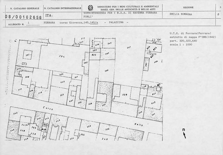 Palazzina (palazzina) - Ferrara (FE)  (XVI)