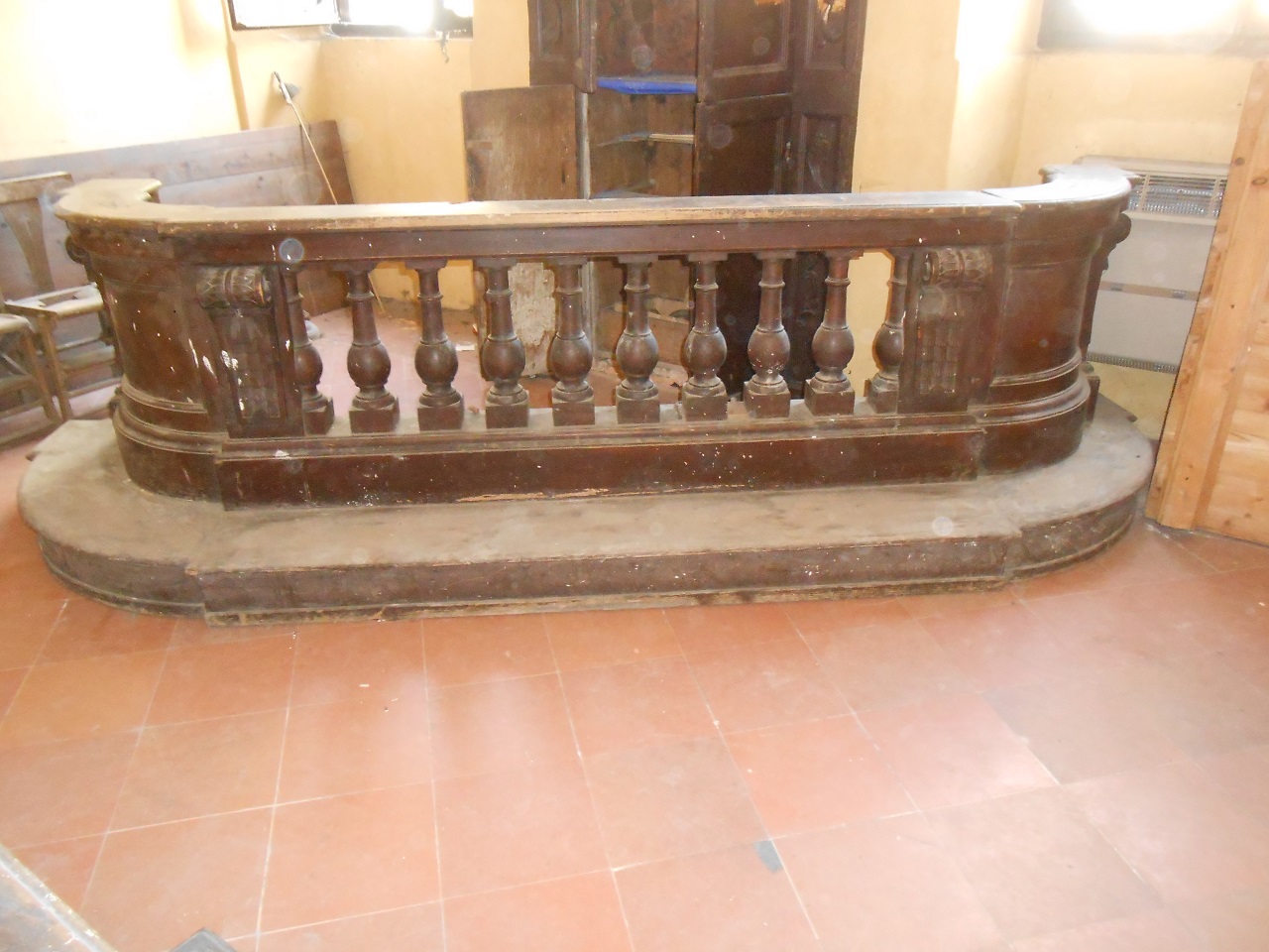 balaustrata, opera isolata - bottega mantovana (metà sec. XIX)