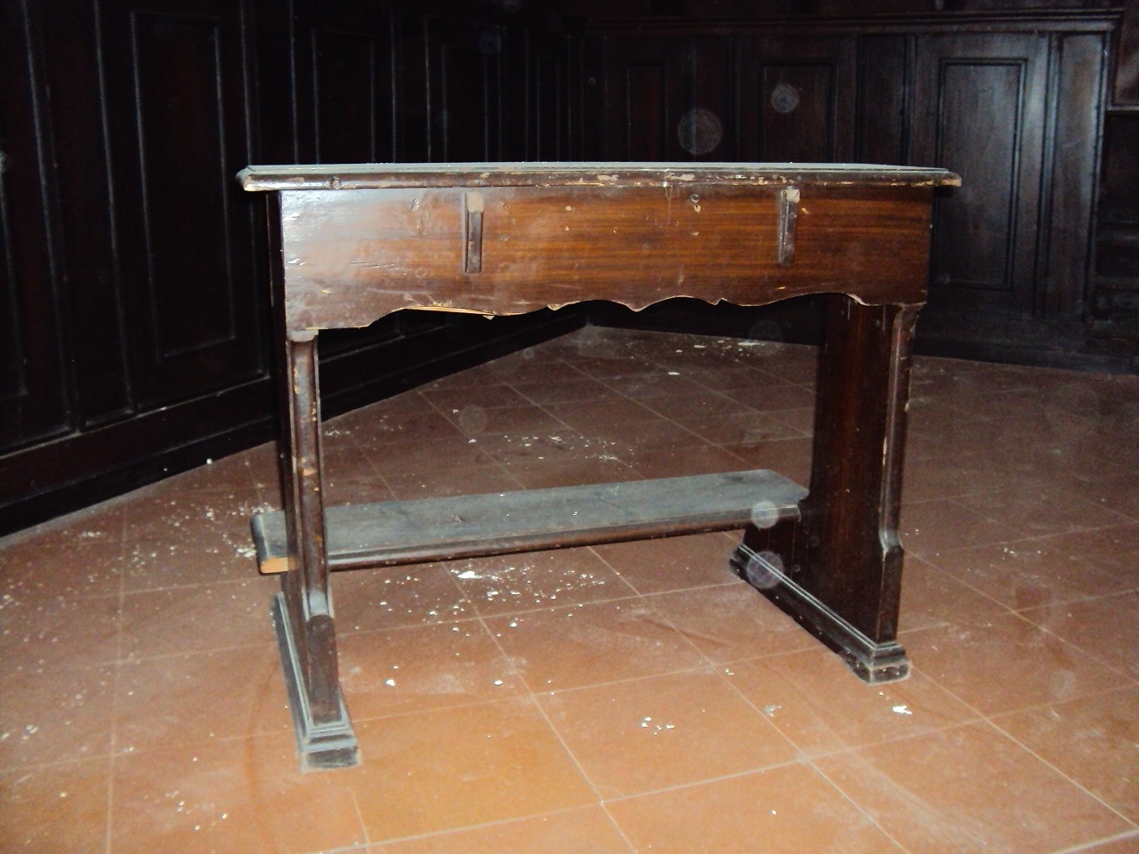 inginocchiatoio, opera isolata - bottega mantovana (sec. XIX)