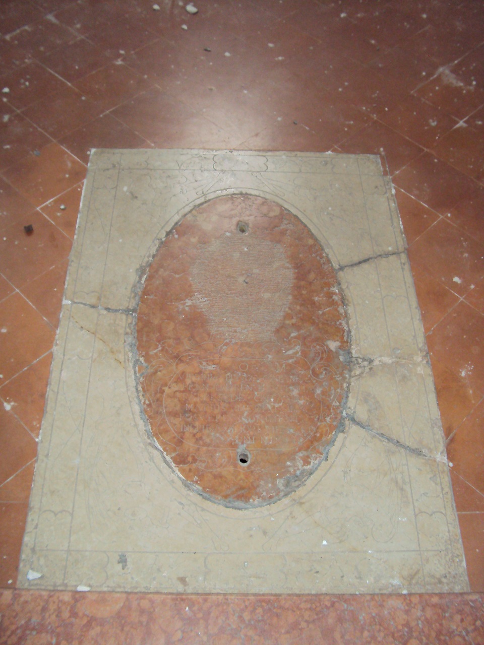 lapide, opera isolata - bottega mantovana (sec. XVII)