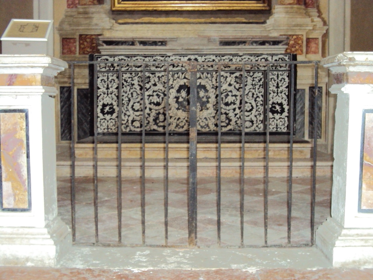 cancello di balaustrata, opera isolata - bottega mantovana (sec. XIX)