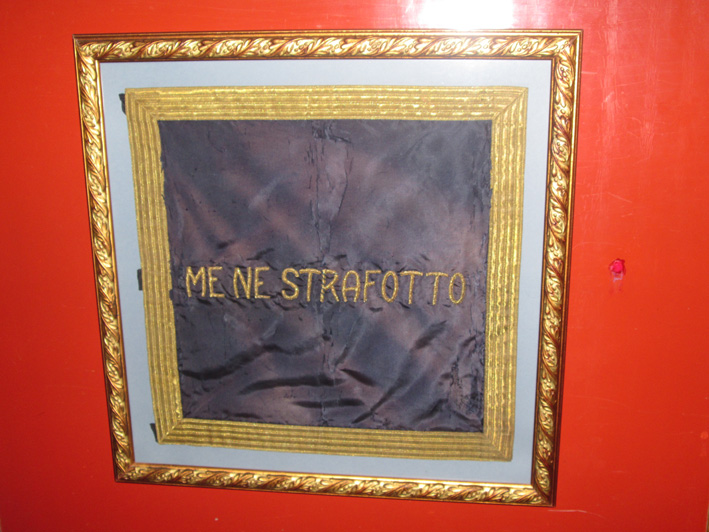 bandiera, opera isolata - ambito italiano (XX)