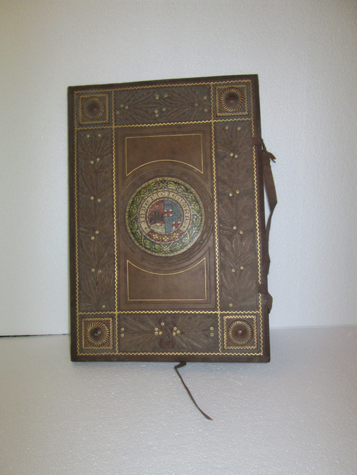 coperta di libro, opera isolata - ambito italiano (XX)